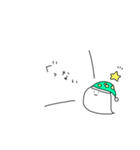 シンプルなおばけさん（個別スタンプ：28）