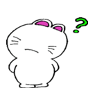まるまるなうさぎ（個別スタンプ：14）