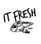 Scratch mask    stamp【No.4】（個別スタンプ：2）