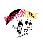 Scratch mask    stamp【No.4】（個別スタンプ：9）