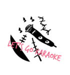 Scratch mask    stamp【No.4】（個別スタンプ：10）