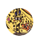 Scratch mask    stamp【No.4】（個別スタンプ：23）