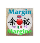 二字熟語の英語とイタリア語4（個別スタンプ：20）