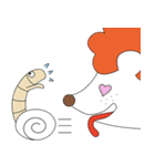ハリネズミのふとんとまくら（個別スタンプ：8）