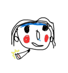 ゆいゆなのラクガキスタンプ（個別スタンプ：3）