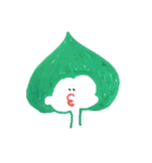 ミドリニンゲン（個別スタンプ：1）