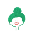ミドリニンゲン（個別スタンプ：6）