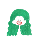 ミドリニンゲン（個別スタンプ：7）