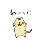 二刀流ネコ（個別スタンプ：18）