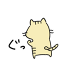 二刀流ネコ（個別スタンプ：22）