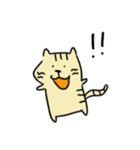 二刀流ネコ（個別スタンプ：34）