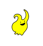 年賀＆毎日つかえる黄色のモンスター（個別スタンプ：17）
