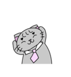 サラリーマンキャットの日常（個別スタンプ：33）
