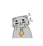 サラリーマンキャットの日常（個別スタンプ：39）