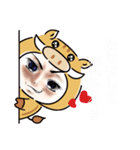 女の子キャら（個別スタンプ：1）