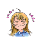 女の子キャら（個別スタンプ：15）