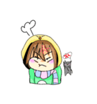 ねこだひよこの日常（個別スタンプ：16）