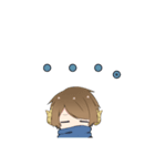 道化を演じる主人公スタンプ（個別スタンプ：28）