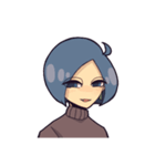 靑と綠（個別スタンプ：3）