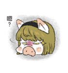 ブタ子ちゃん（個別スタンプ：6）