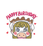 ブタ子ちゃん（個別スタンプ：9）