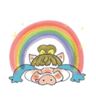 ブタ子ちゃん（個別スタンプ：10）