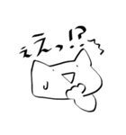 敬語も使えるゆるねこ。（個別スタンプ：11）