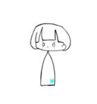 もちたのシンプルスタンプ（個別スタンプ：6）