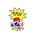 赤ヘルメット君スタンプ（個別スタンプ：12）