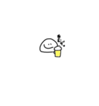 ゆるいおにぎりおばけ1（個別スタンプ：5）