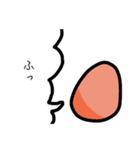 たまごが偉そうなスタンプ（個別スタンプ：8）