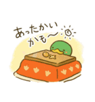 あいまいカモちゃんwinter（個別スタンプ：10）