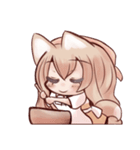 小さな狐日常 3（個別スタンプ：39）