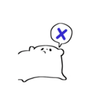 ゆるいくまちゃん（個別スタンプ：9）