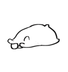 ゆるいくまちゃん（個別スタンプ：11）