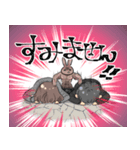 夫婦とうさぎスタンプ（個別スタンプ：7）