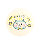 まるまる子とねこさん（個別スタンプ：4）