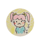 まるまる子とねこさん（個別スタンプ：7）