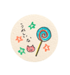 まるまる子とねこさん（個別スタンプ：8）