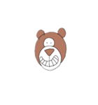 ぬいぐるみのくま夫 改良版（個別スタンプ：20）