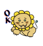 ゆるふわダンデライオン（個別スタンプ：14）