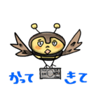 ハチドリ（個別スタンプ：3）