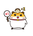 ハムスターの日常生活。（個別スタンプ：24）