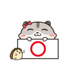 ハムスターの日常生活。（個別スタンプ：32）