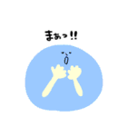 カラフルもっちさん（個別スタンプ：3）