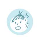 文系めがねちゃん その1（個別スタンプ：4）