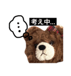 ベアの感情表現。（個別スタンプ：11）