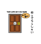 動くブルースネコ（個別スタンプ：24）