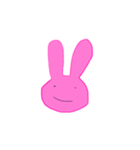 なんかゆるいうさぎ（個別スタンプ：1）