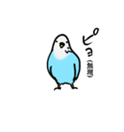 青いセキセイインコ（個別スタンプ：2）